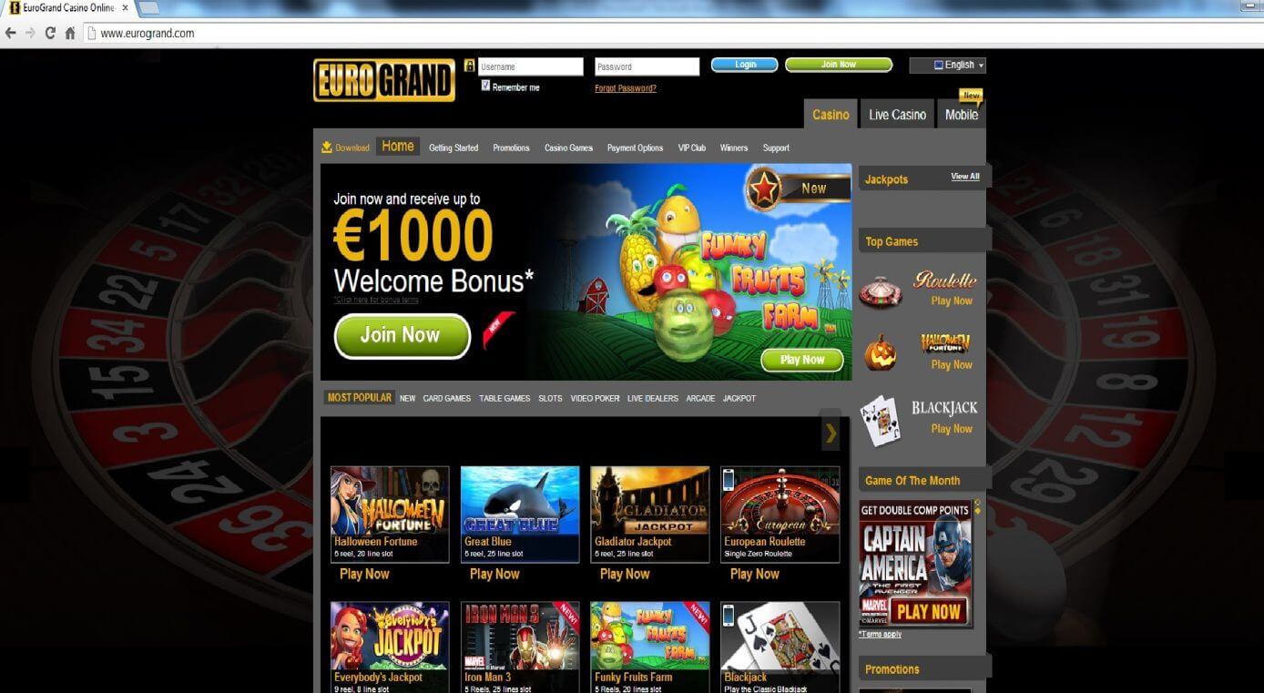 Eurogrand онлайн казино онлайн рулетка на реальные деньги с выводом денег и бонусом за регистрацию